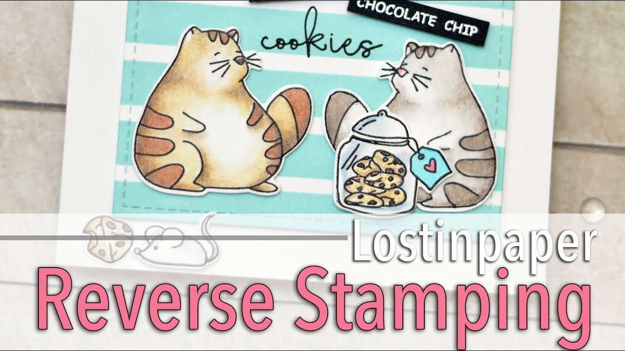 Reverse Stamping with a Die Cut Using the MISTI!