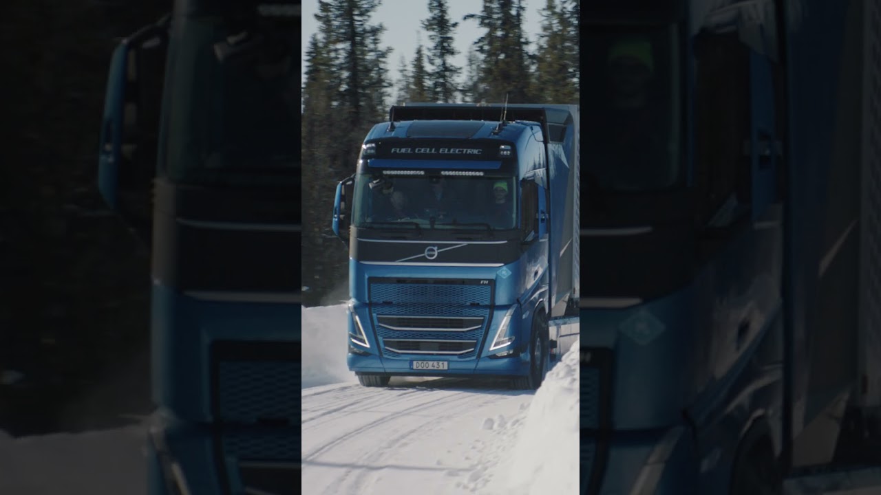 Volvo Trucks &ndash; Testing a hydrogen-powered electric truck in the Arctic