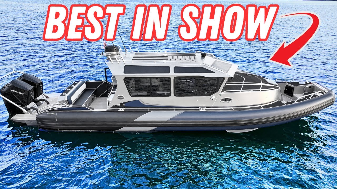 I Found The BEST Boat At The Boat Show!!  | Life Proof Boats!!!