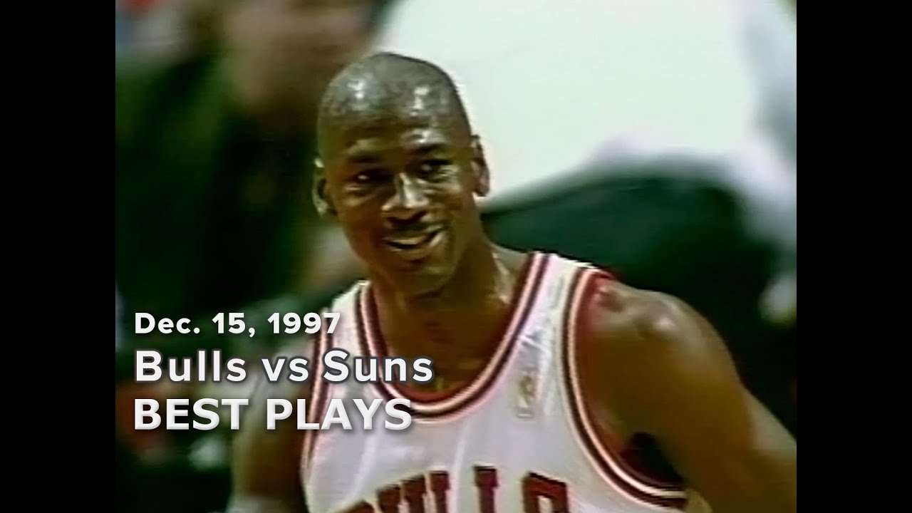 December 15, 1997 Bulls vs Suns highlights