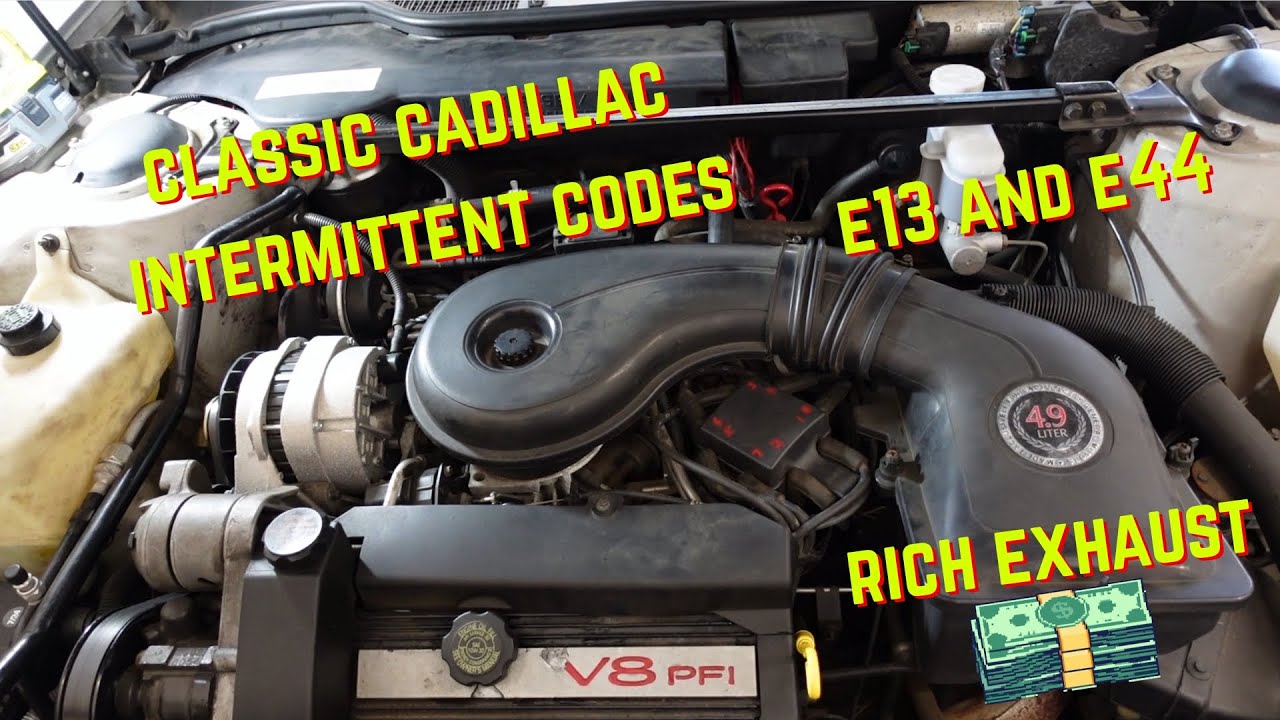 (Part 2) SUPER RICH Exhaust and Codes E13 and E44 ('93 Cadillac DeVille)