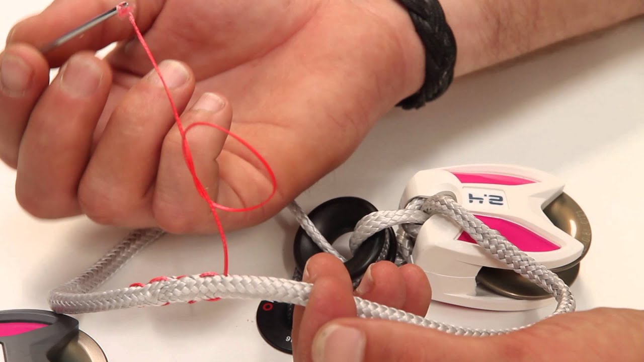 Le point de couture sur une épissure : mode d'emploi par Ino-Rope !