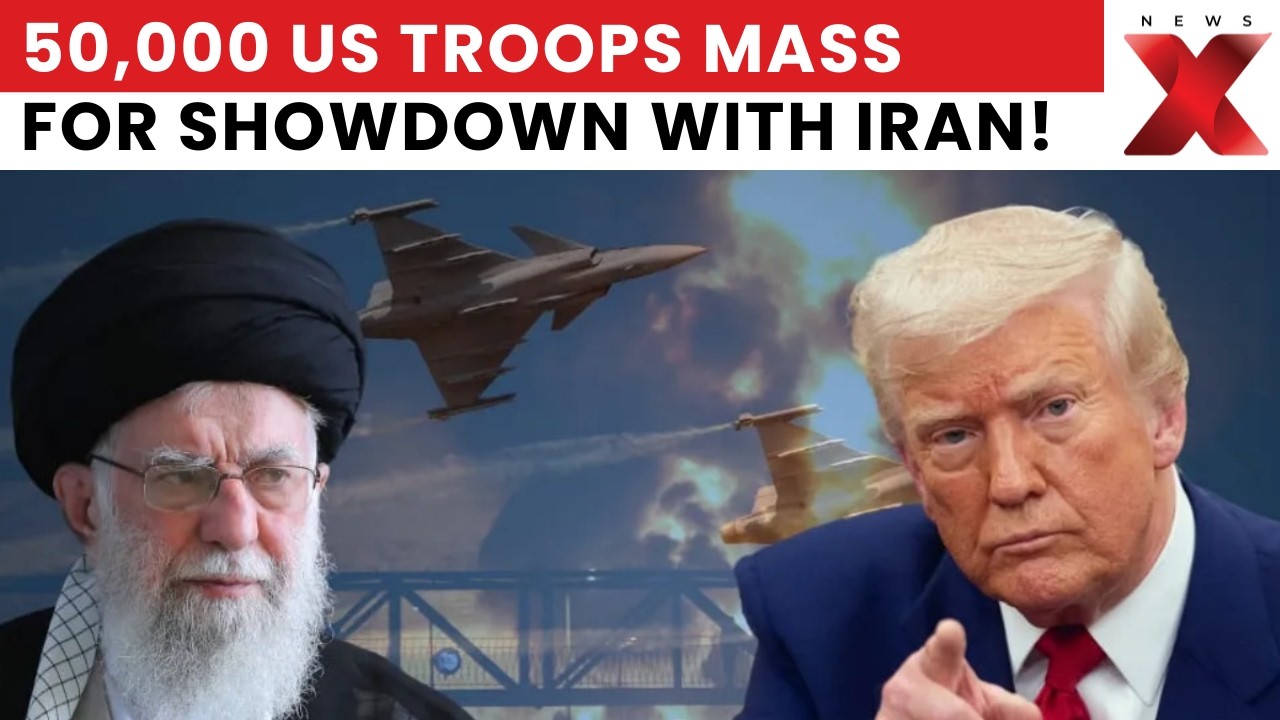 OPERATION EPIC FURY: 50,000 TROOPS, 200 FIGHTERS | US Prepares For Prolonged Iran Conflict