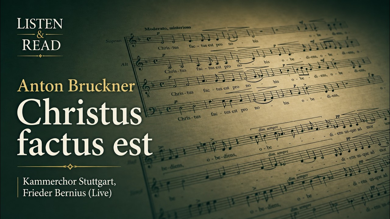 Anton Bruckner - Christus factus est