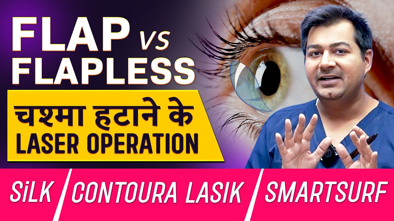 2024 मे चश्मा हटवाने की Latest Laser Operation | SiLK- Contoura - SmartSurf