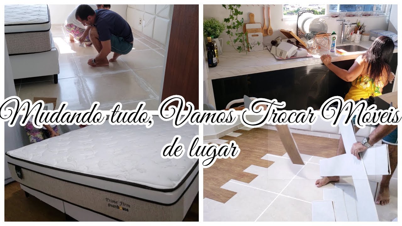 MUDANDO O QUARTO| COLOCAMOS O PISO VINÍLICO| ALMOÇO DE FAMÍLIA E MUITO MAIS| Viviane Magalhães
