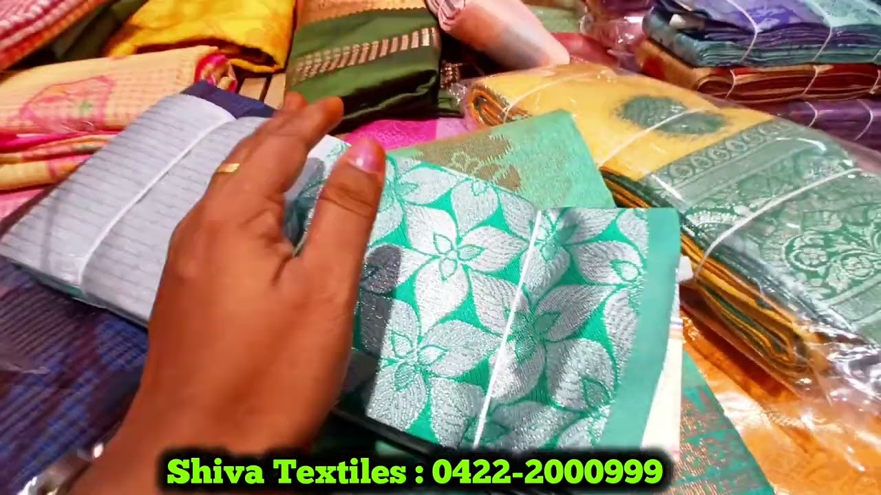 ‼️299/- only Nayanthara 💥 sarees shiva textiles coimbatore trending all sarees available