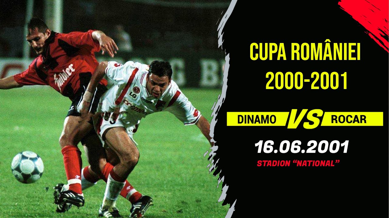 Dinamo - Rocar 4-2 - Cupa Romaniei 📆 16.06.2001