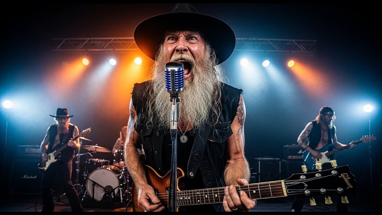 ZZ Top, Eric Clapton, Jimi Hendrix, SRV – Inspired Blues Rock for Long Nights & Deep Groove