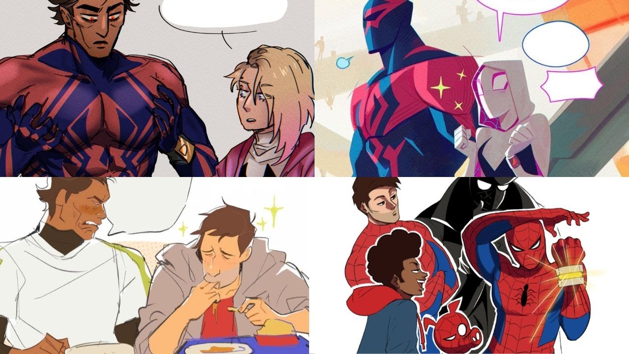 Recopilación de Cómics Spiderman Across The Spider-Verse