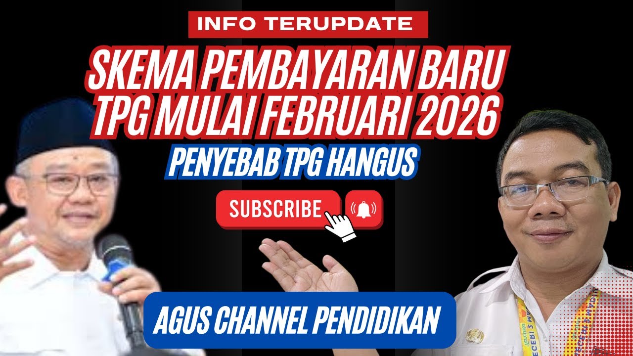 RESMI! JADWAL PENCAIRAN TPG 2026 & ATURAN BARU SKTP OTOMATIS