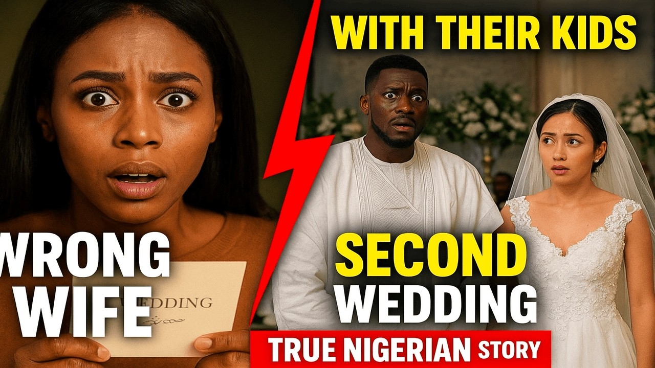 Wife Storms Husband’s Secret Wedding With Their Children – What Happened Next Shocked Everyone