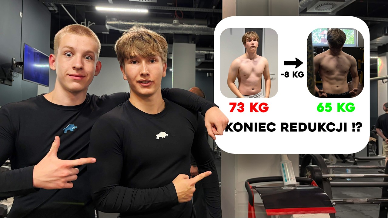 JAK SCHUDŁEM 8 KG W 50 DNI | KONIEC REDUKCJI + TRENING KLATY
