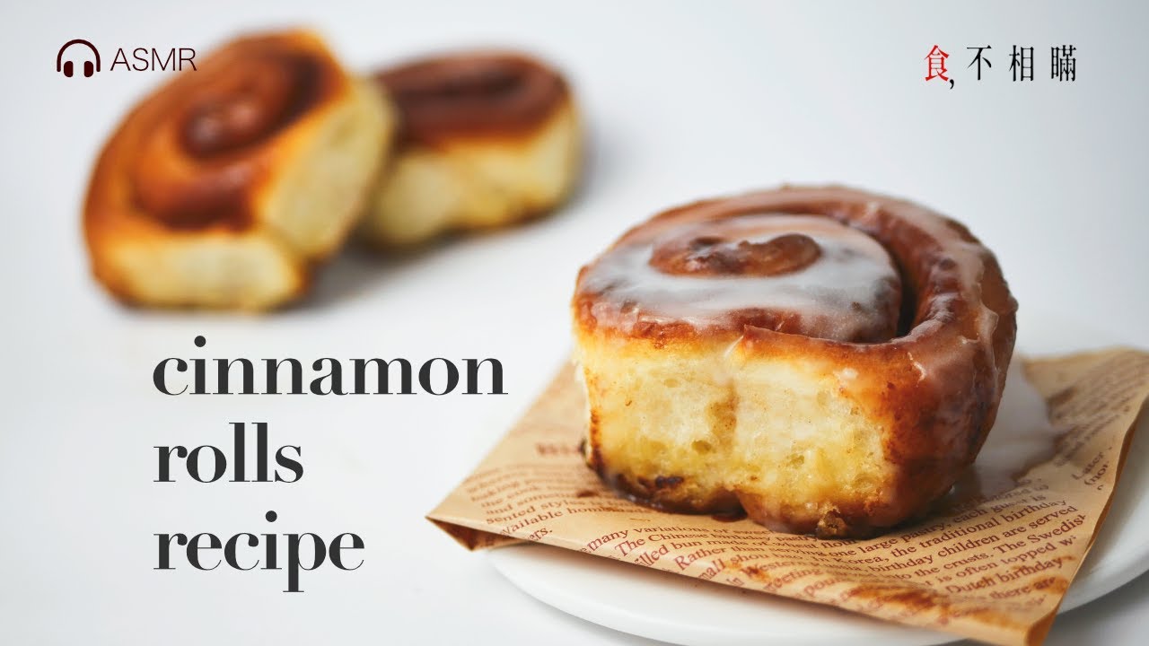 Perfect Cinnamon Rolls Homemade Recipe, No Need Mixer.(ASMR)
