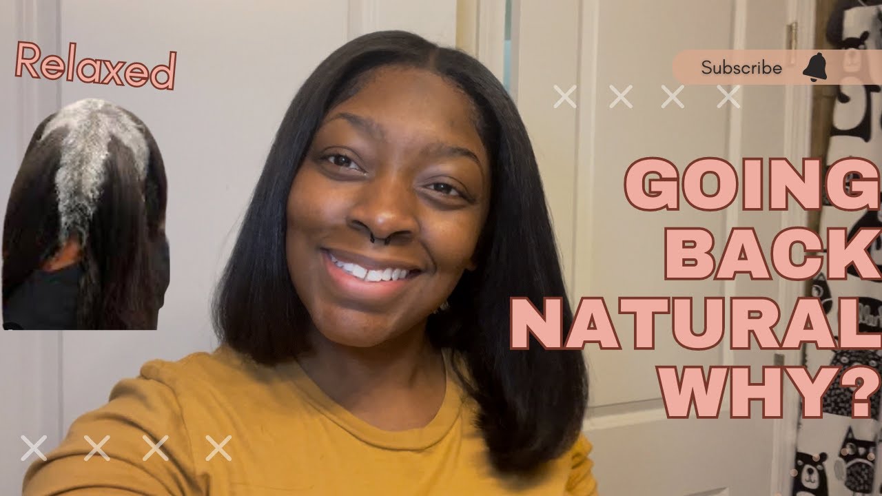 10 years Natural to Relaxed Hair, 1 year later going back natural!!!
