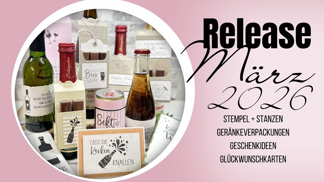 Neues Release: Alles für eure Flaschen-Verpackungen!