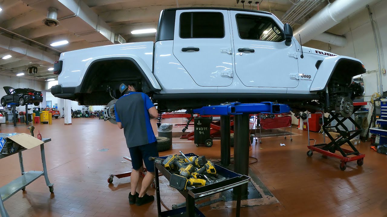 King Coilovers Install On Jeep Gladiator
