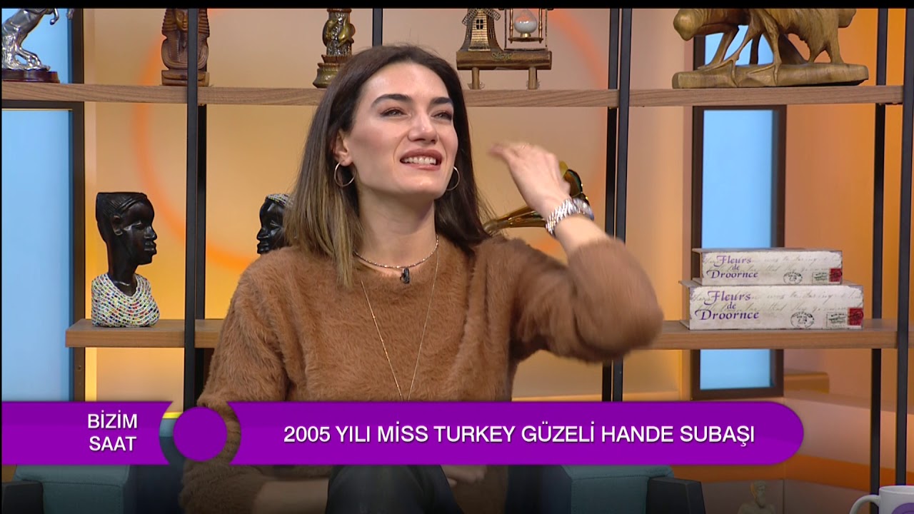 2005 YILI MİSS TURKEY GÜZELİ HANDE SUBAŞI WOMAN TV'DEYDİ