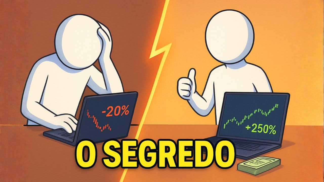 Por Que Alguns Enriquecem no Trading e Outros Nunca Saem do Lugar