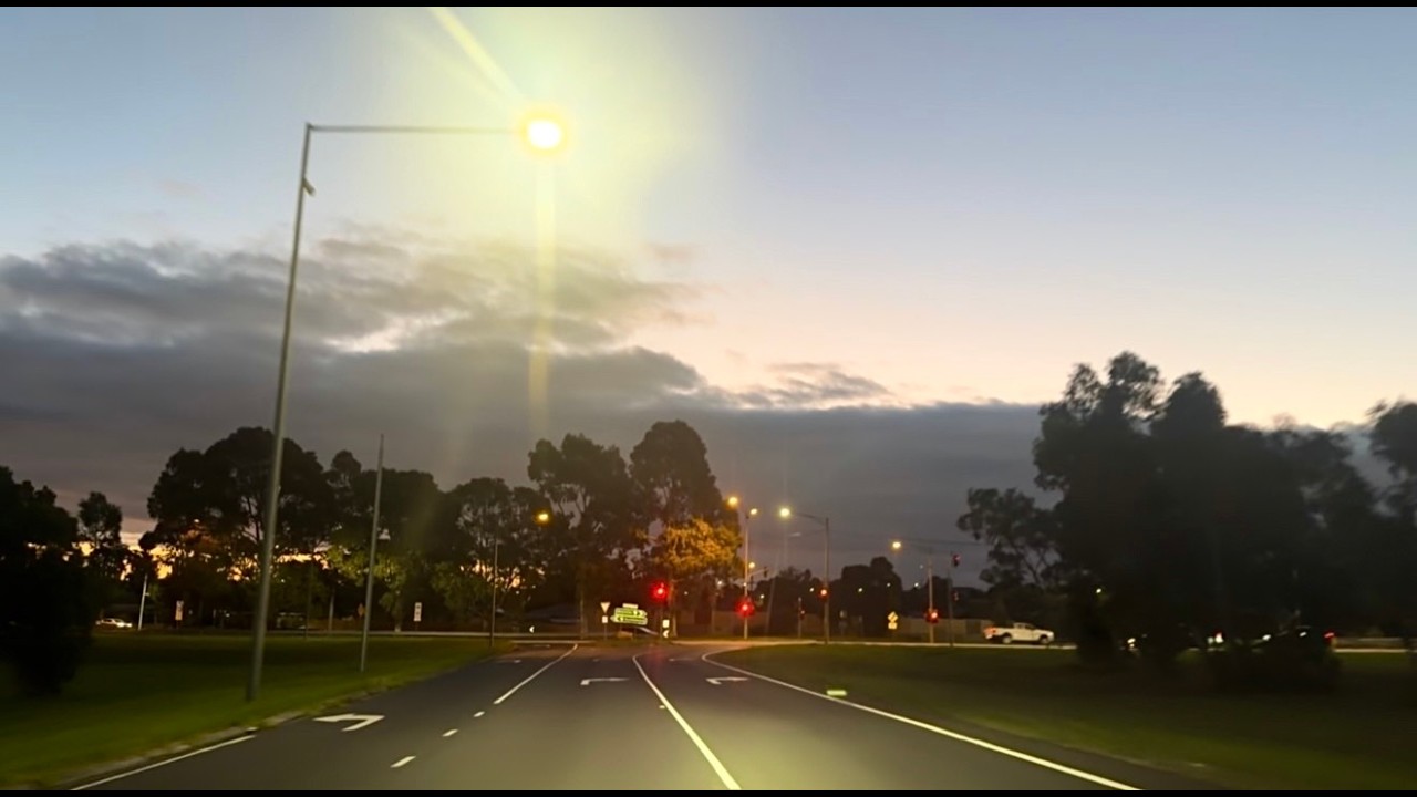 Calm & Quiet Melbourne suburbs Night Ride through #Rowville #Scoresby #Wantirna etc. #nightdrive2026