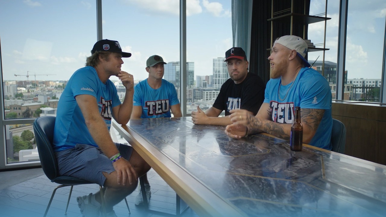 Travis Kelce, George Kittle & Greg Olsen Train Future Tight End Stars | Tight End University