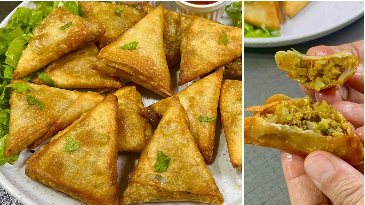 Ramzan Special Crispy Spicy Keema Samosa Recipe | How To Make Samosa At Home | Ramzan Special Recipe