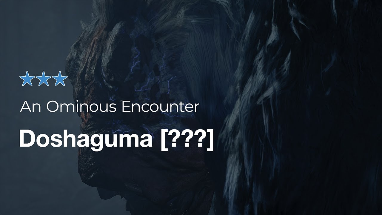 Doshaguma [???] Intro Gunlance An Ominous Encounter MHWilds