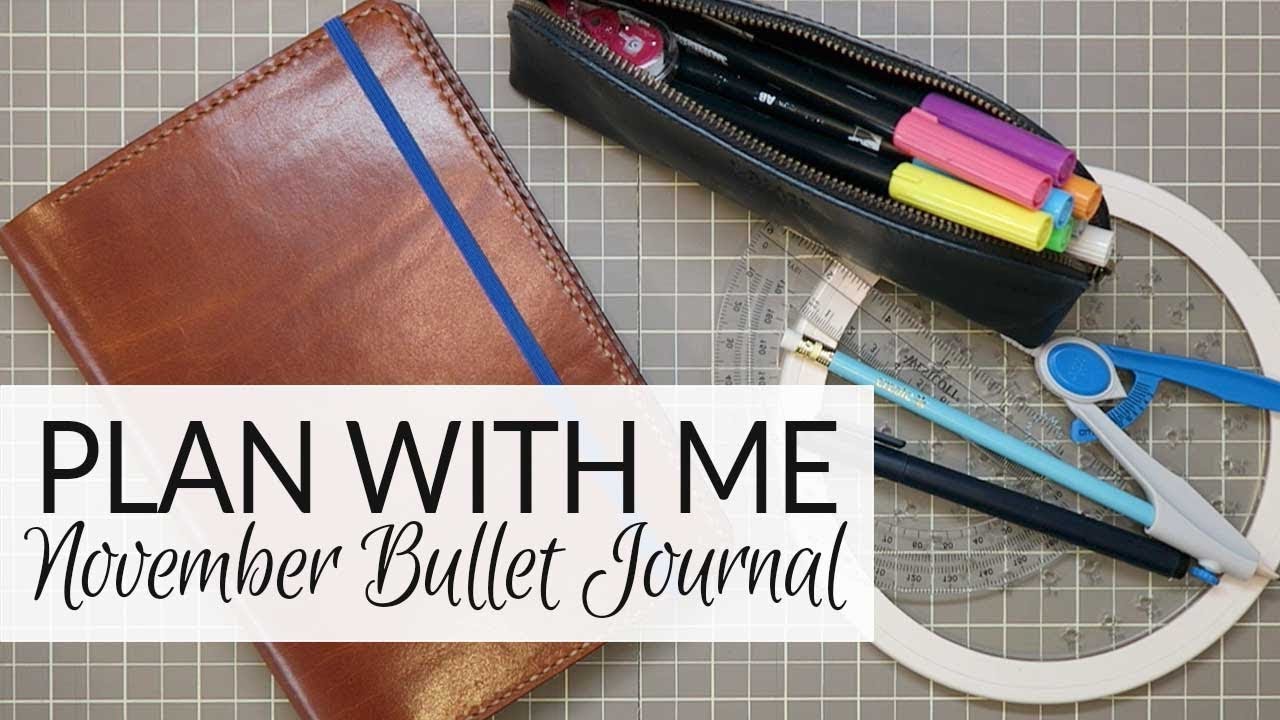 Plan With Me | Bullet Journal | November 2017