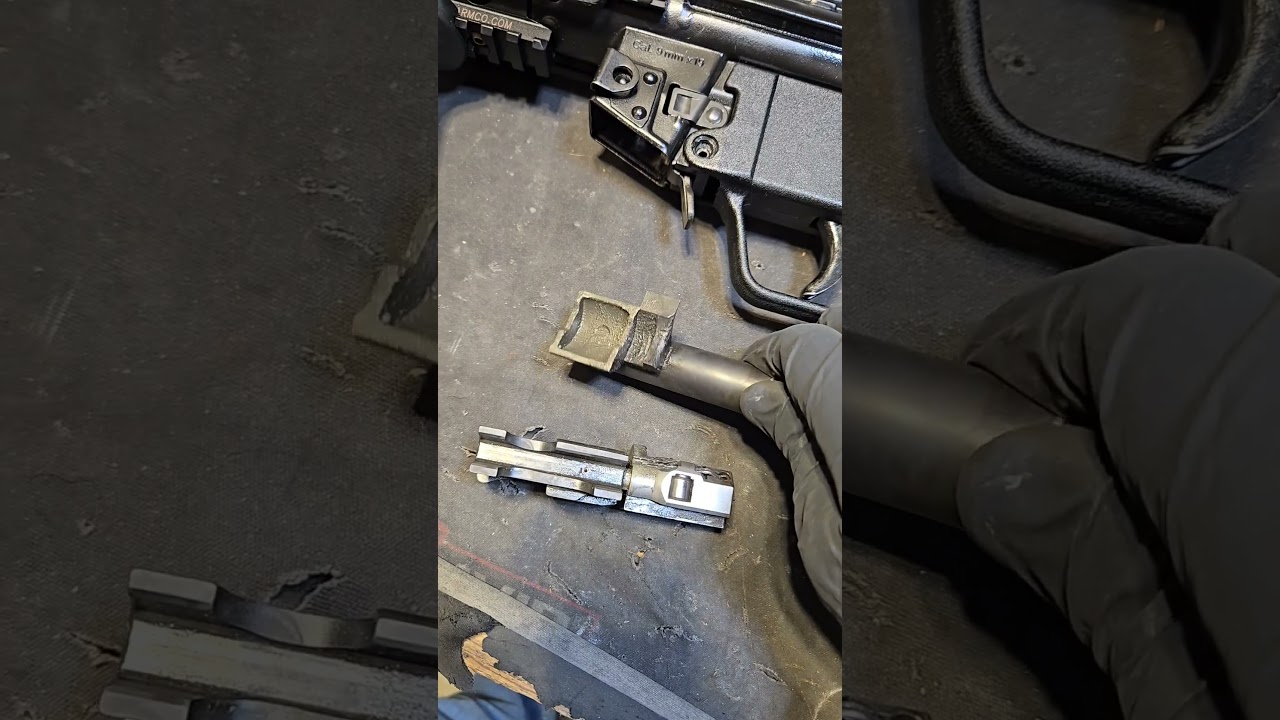 Neglected MP5 finally breaks #gunsmithing #mp5