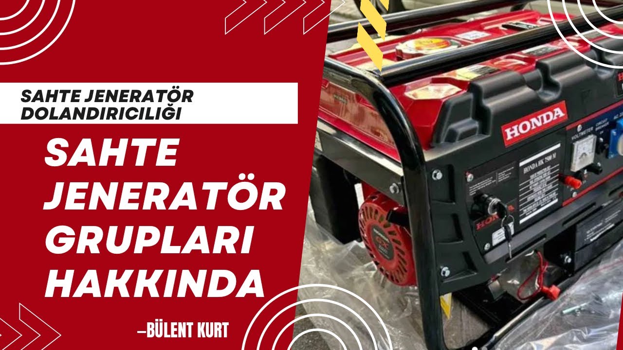 Sahte jeneratör grupları hakkında
