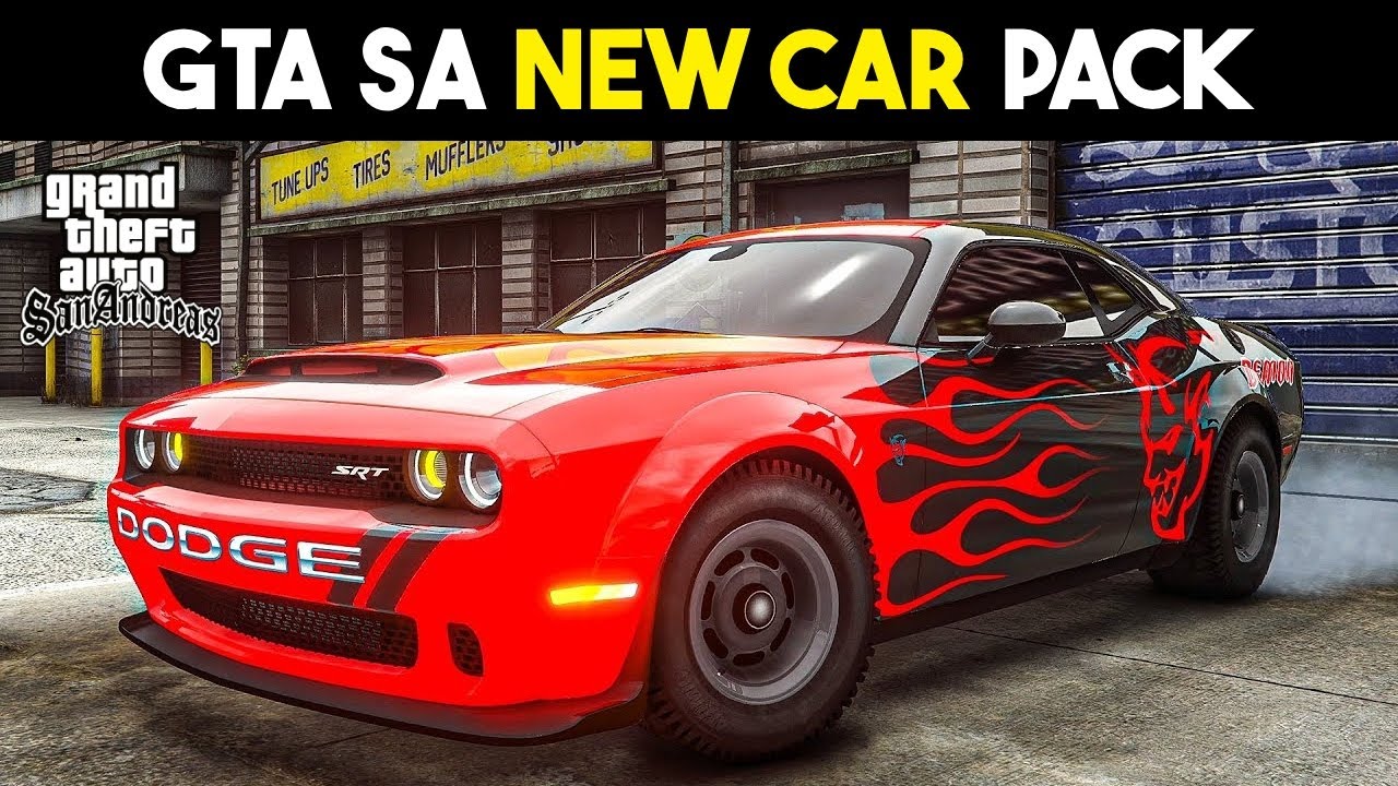 GTA Sa Car Pack Replaces All Cars - GTA San Andreas New Car Pack Mod 2025