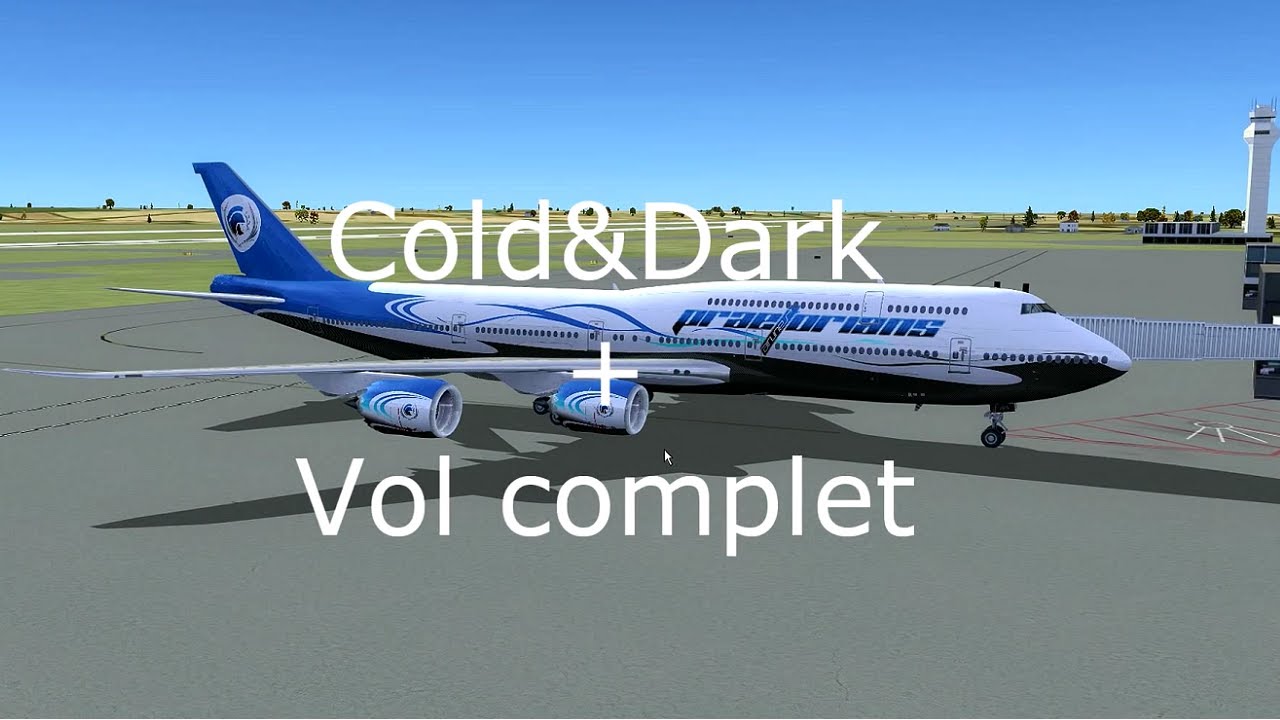 FSX   TUTO PMDG Boeing 747 Cold&Dark + vol complet + autoland FRANCAIS