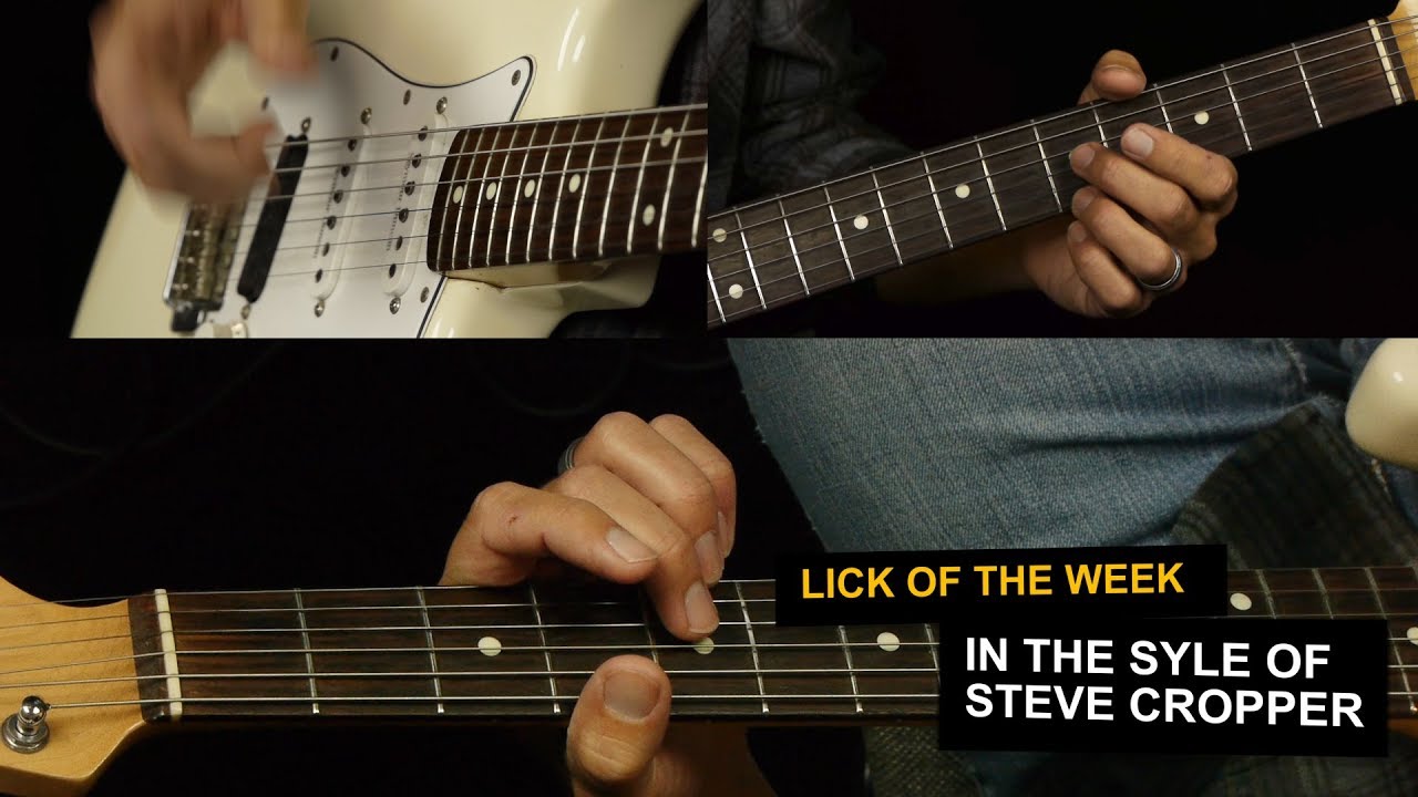 Steve Cropper R&B Style Guitar Lesson - Soul Man Blues Brothers