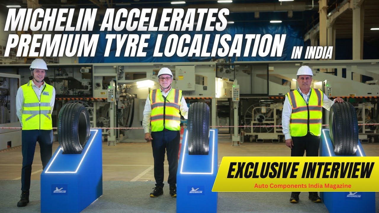 Upfront with Global Leadership Michelin | Michelin Unveils Premium Passenger Car Tyres In India