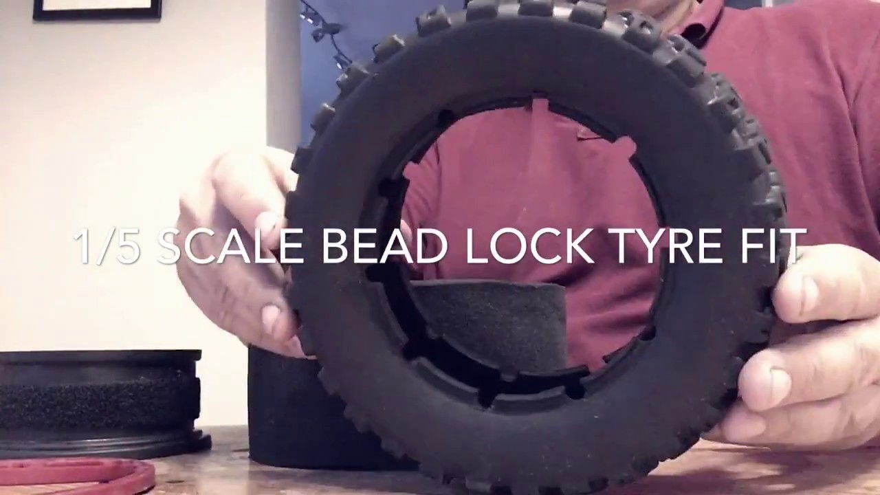 1/5 SCALE BEAD LOCK TYRE FIT