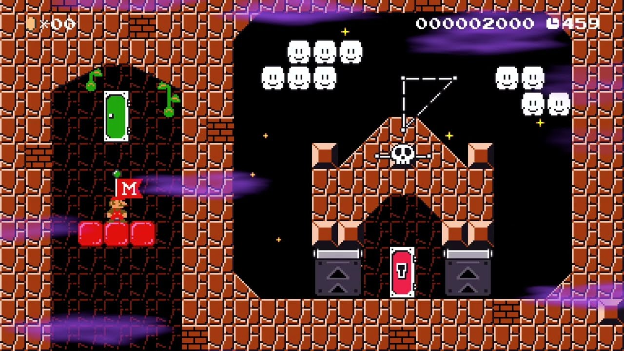 ◇Phanto's On/Off Fortress◇【HARD】 by CB Battle 🍄Super Mario Maker 2 ✹Switch✹ No Commentary #dhz