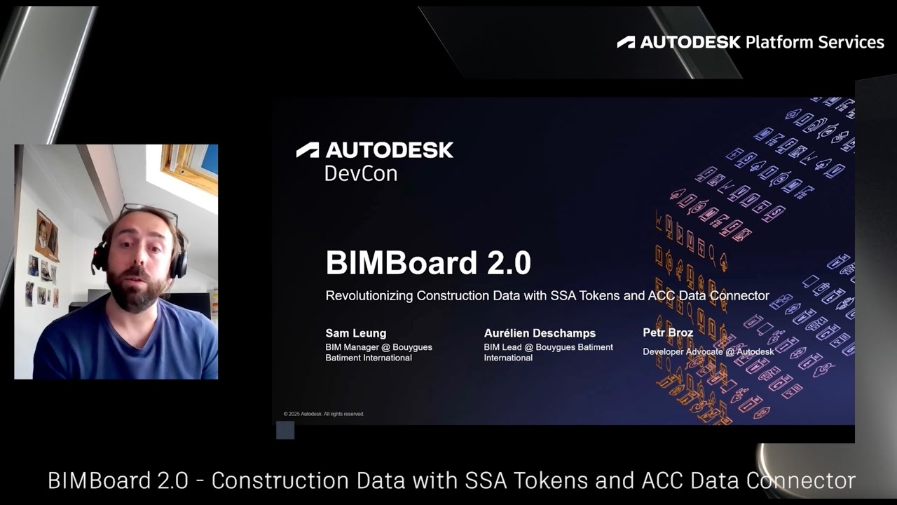 BIMBoard 2.0: Revolutionizing Construction Data with SSA Tokens and ACC Data Connector