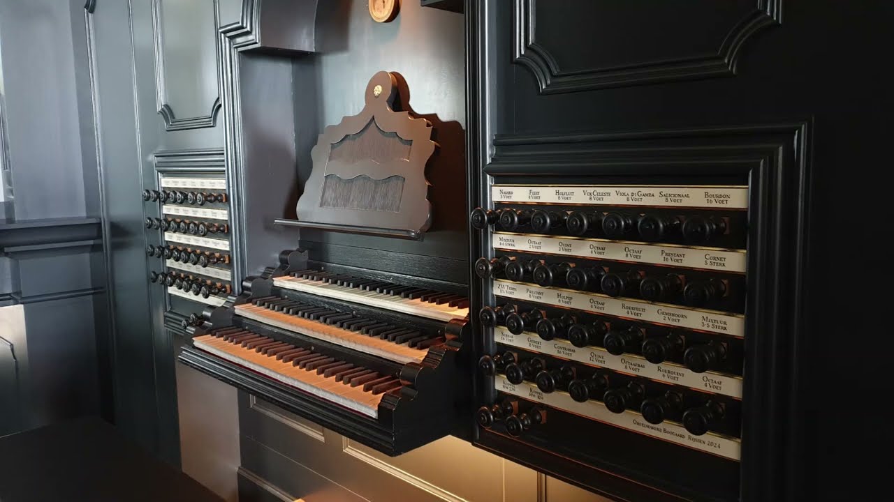 Psalm 137 vers 1 en 2 | Van den Heuvel / Boogaard - orgel Yerseke