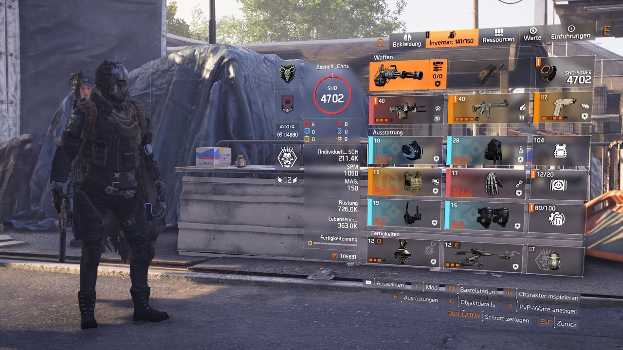 The Division 2! Solo Legendär District.