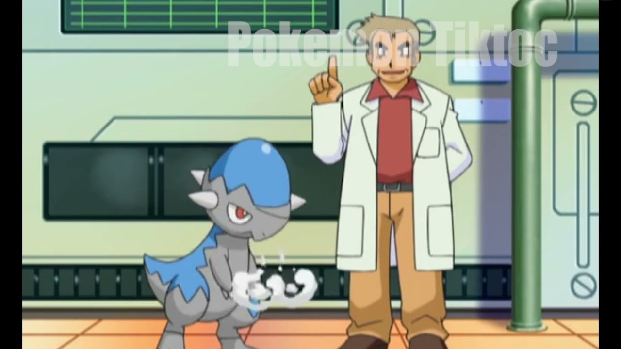 ポケモンフルムービーCranidos attacks Professor Oak - Professor Oak Funny Moments   -オークファニーモーメント教授