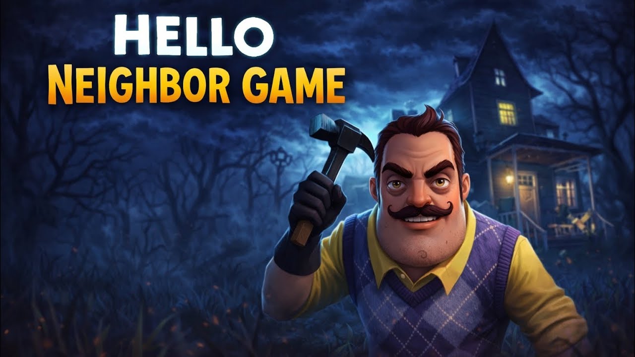 Hello neighbour game daravani yah khel ke main to dar Gaya FIR kabhi Nahin khelunga