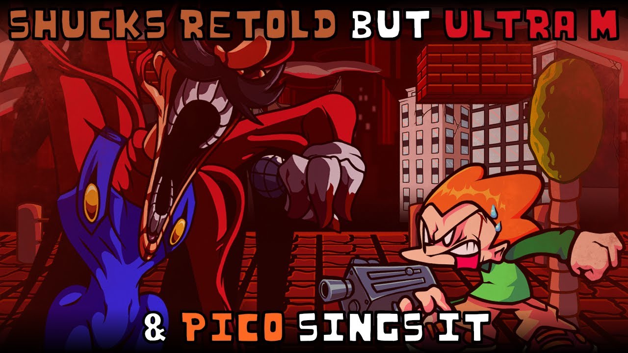 Shucks Retold but Ultra M & Pico sings it | FNF cover