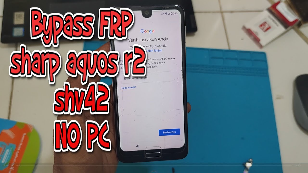 Bypass FRP Sharp Aquos R2 SHV42 No PC