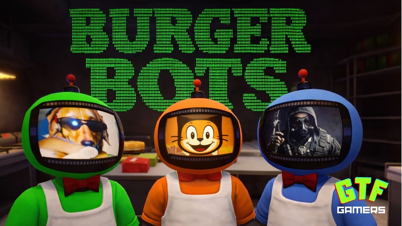 BURGER BOTS - Trabalhar no McDonalds é Assim? Jogando com Amigos🔥#3