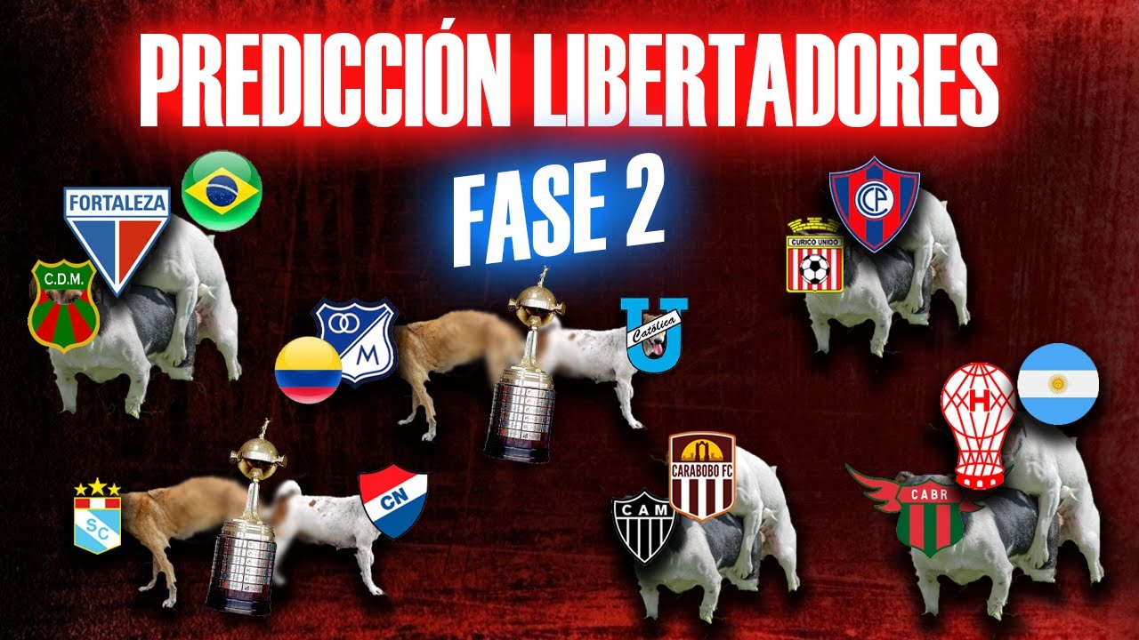 🏆 PREDICCIÓN LIBERTADORES 2023 || FASE 2 || ⚽ Full rataza #libertadores