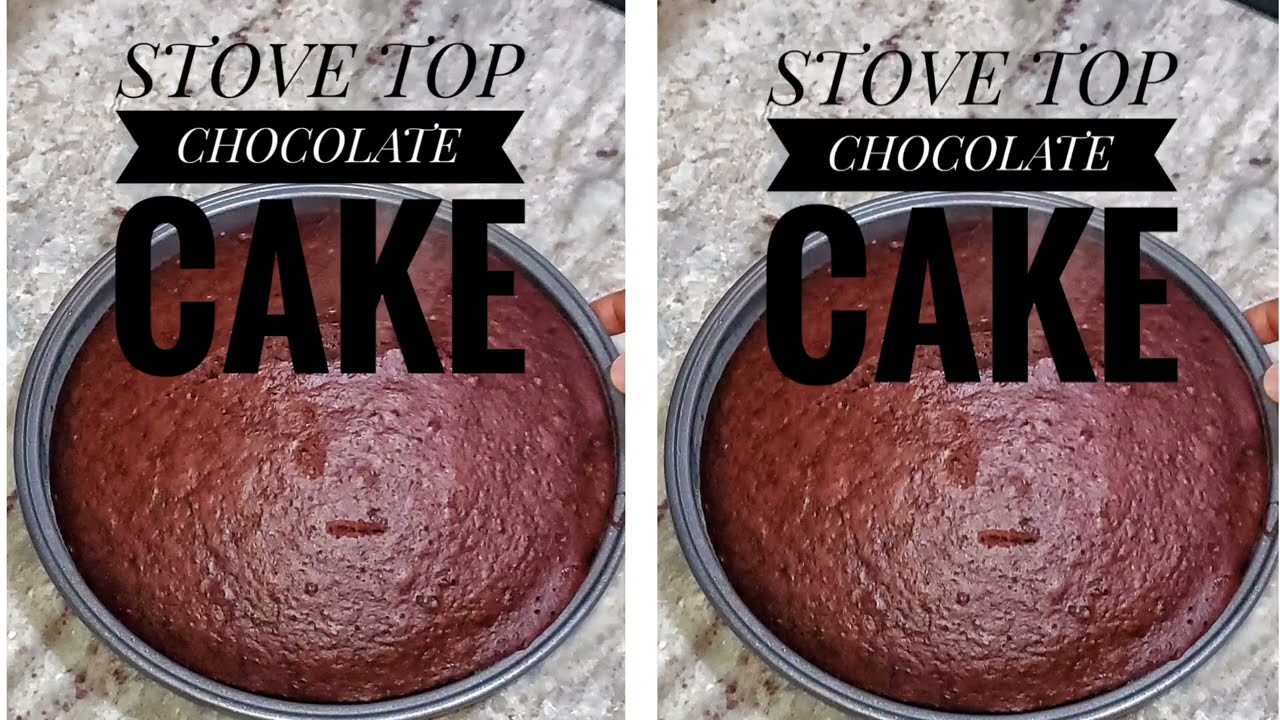 How to Bake a Cake without an Oven | Stovetop Chocolate Cake Recipe #cakerecipe #cakes