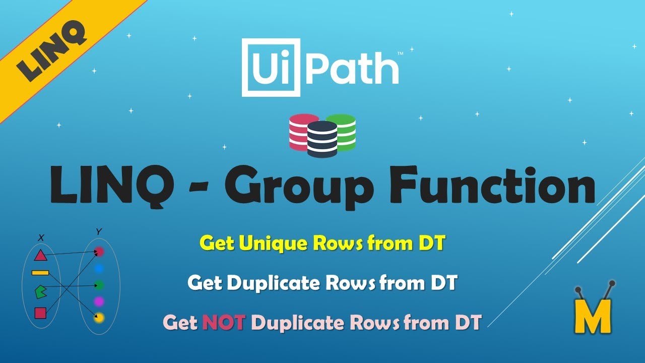 UiPath | LINQ Group Function | Get Unique Rows from DataTable | Duplicate Rows | Not Duplicate Rows