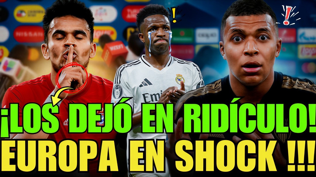 🚨MADRIDISTAS LLORANDO | LUIS DIAZ DEJA en RIDICULO a Vinicius y Mbappé, Es el MEJOR DEL MUNDO