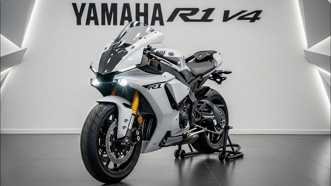 Yamaha R1 V4 2026 года просто разгромила всех в мире супербайков.