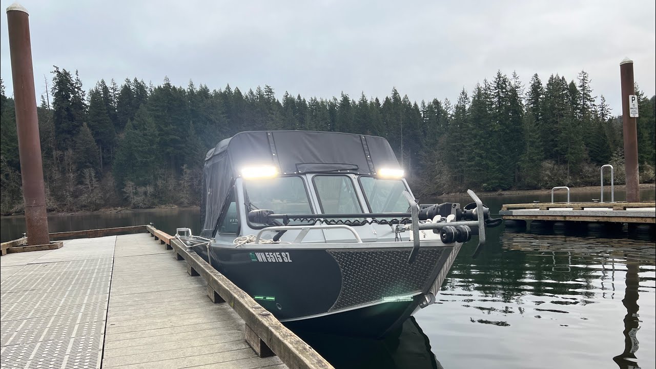 Kokanee Fishing Cold Winter Day